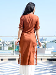 AAHELI SIENNA KURTA & SHARARA SET