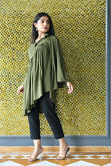 AAHELI OLIVE FALL CO-ORD SET