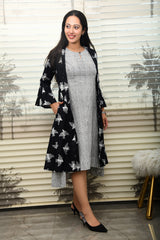 AAHELI KIERA BLACK INNER & JACKET SET