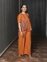 AAHELI BHRITHI YARN DYED COTTON CO-ORD SET