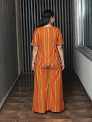 AAHELI BHRITHI YARN DYED COTTON CO-ORD SET