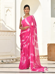 AAHELI DHRITI TIE-DYED GEORGETTE SAREE