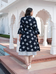 AAHELI KIERA BLACK INNER & JACKET SET