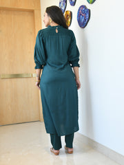 AAHELI TAAHIRA TINY-DOTS SUIT SET