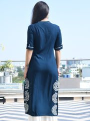 AAHELI SAPPHIRE KURTA & SHARARA SET