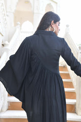 AAHELI BLACK FALL CO-ORD SET