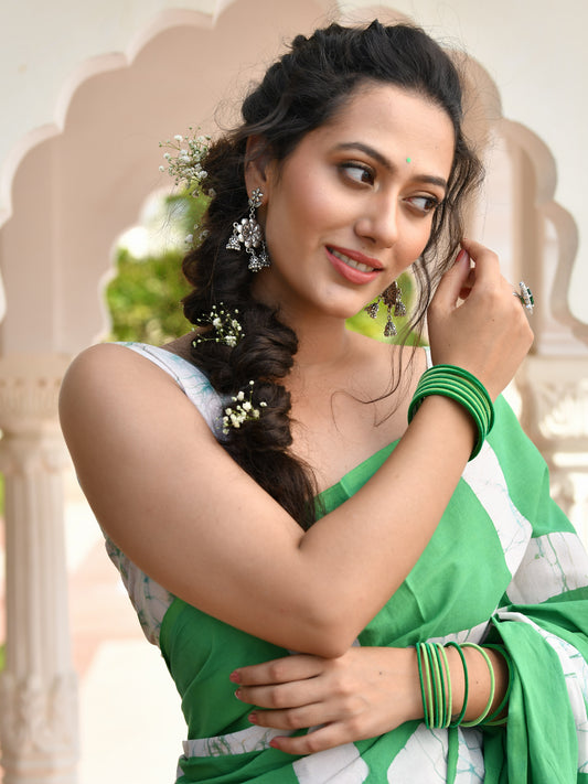 AAHELI SHREENIKA COTTON BATIK SAREE